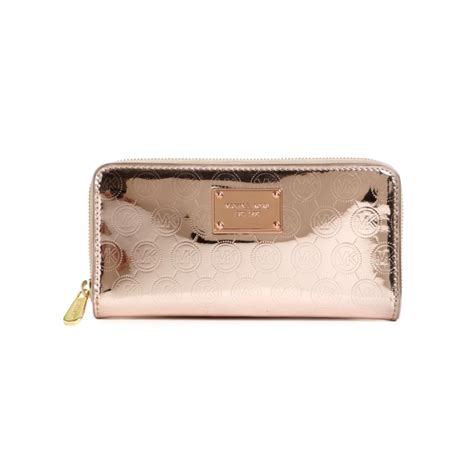 michael kors metallic wallet|Michael Kors wristlets clearance.